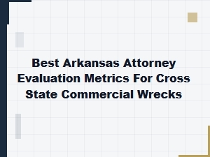 Best Arkansas Attorney Metrics for Cross-State Wrecks